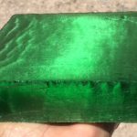 Fiber Optic Glass Block Green - Image 2