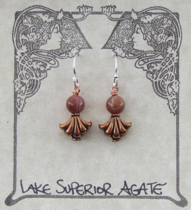 Lake Superior Agate/Copper Skirt